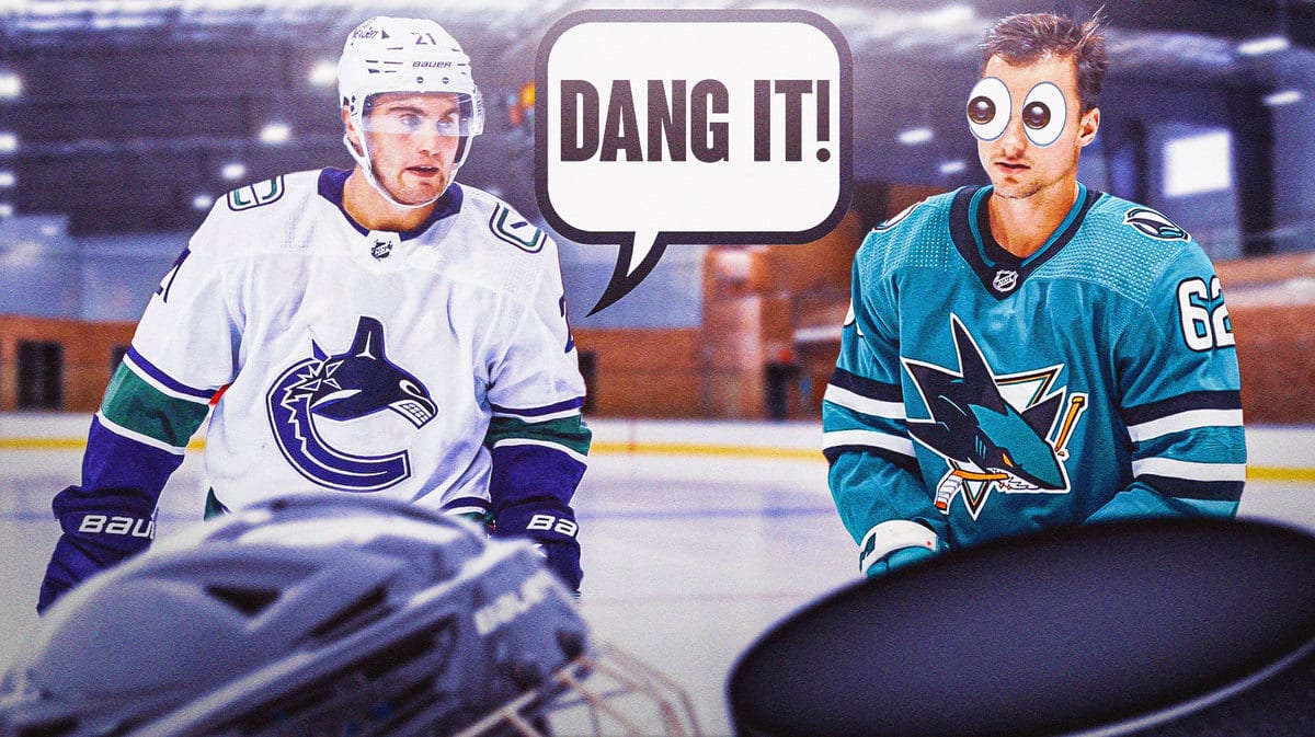 Nils Hoglander avoided a suspension for the Canucks, but got hit with a big fine for a dirty hit on Kevin Labanc