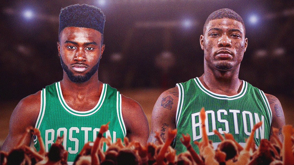 Celtics' Jaylen Brown Dishes On Love-hate Marcus Smart Relationship ...