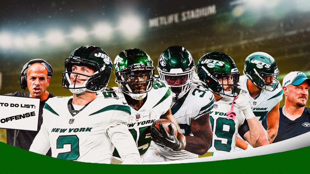 While Robert Saleh is sticking with Zach Wilson at QB, the Jets still have plenty of changes to make on offense