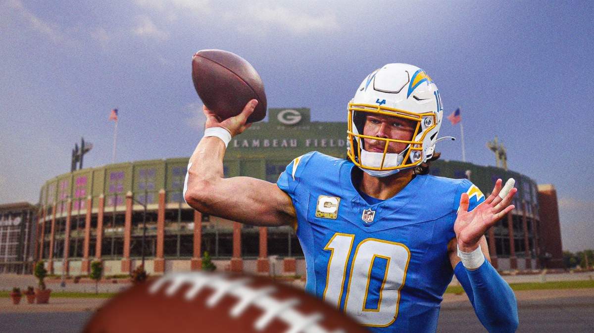 Chargers, Packers, Lambeau, Justin Herbert, Vince Lombardi