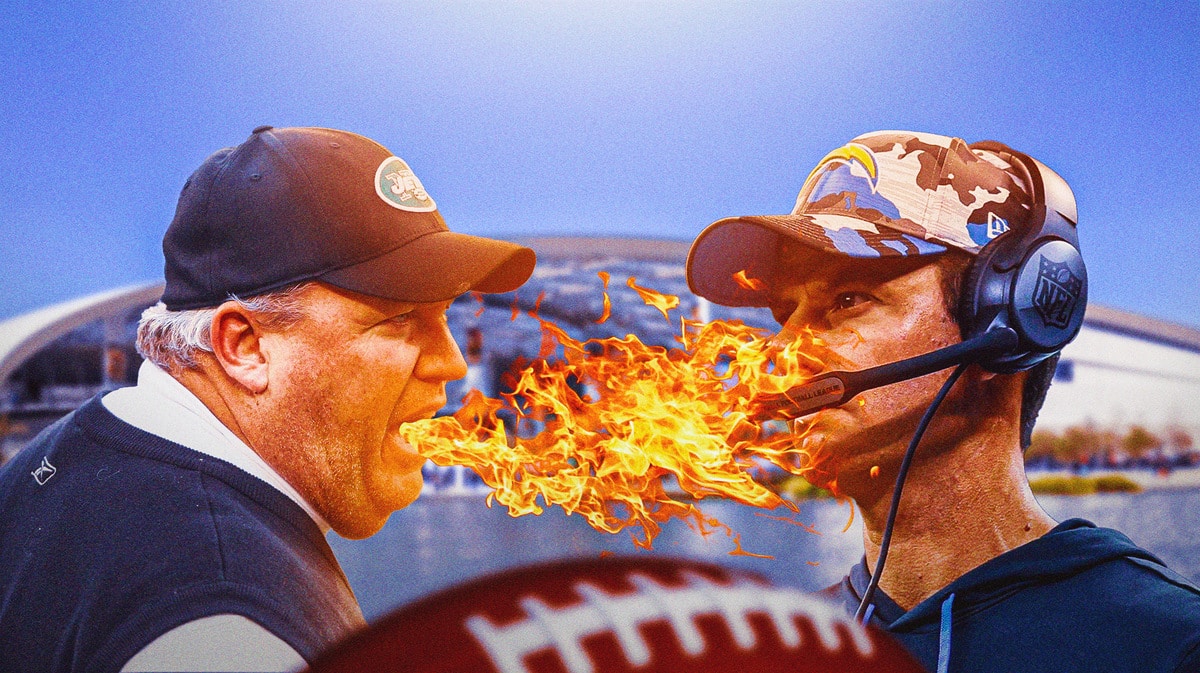 Flames come out of Rex Ryan's mouth when he goes on a tirade against Chargers coach Brandon Staley
