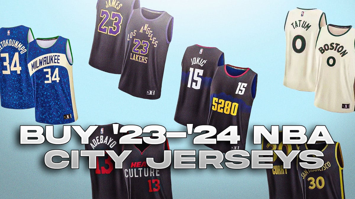 Where to buy the NBA City Edition jerseys for 2023-2024 season