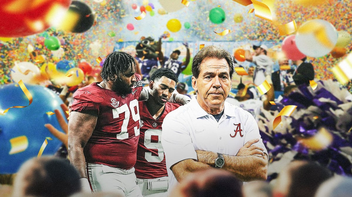 Nick Saban and Alabama looking sad