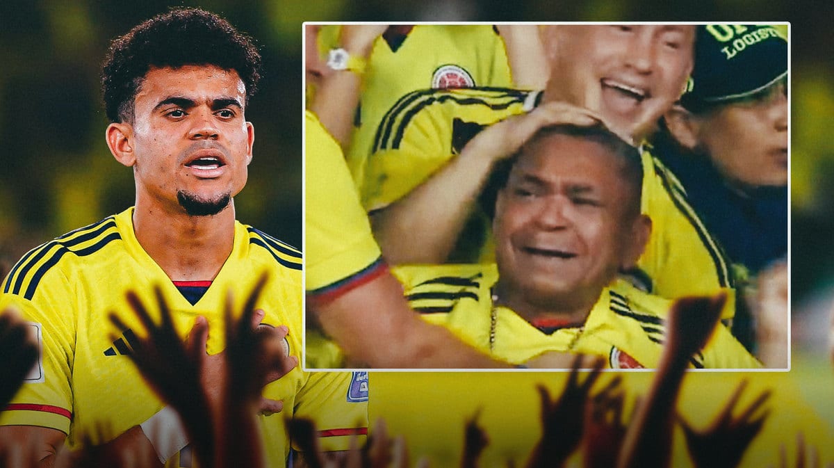 Luis Diaz's father gets emotional after his son's brace for Colombia