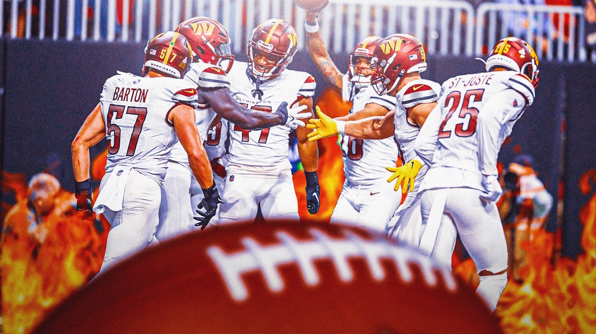 Washington Commanders defense on fire