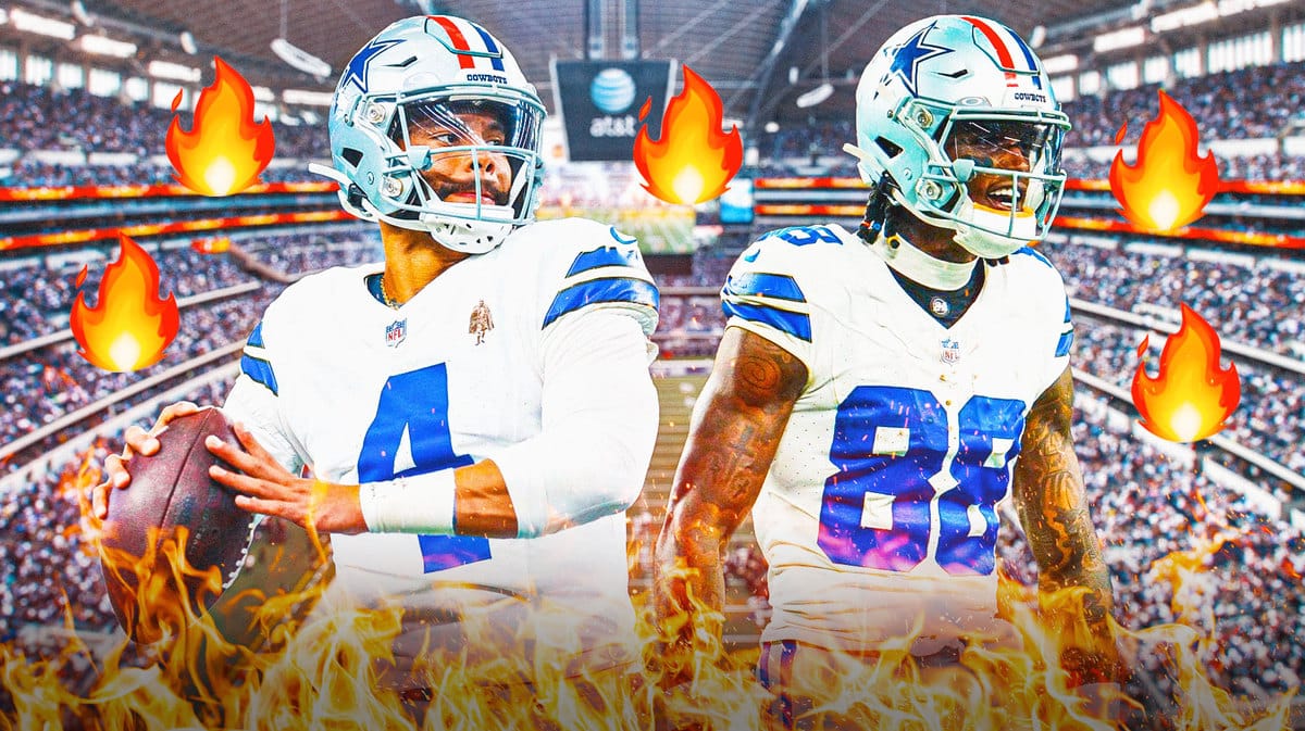 CeeDee Lamb, Cowboys quarterback, Dak Prescott, Cowboys, Giants
