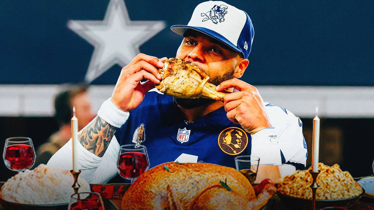 Dak Prescott, Cowboys planned turkey leg celebration for days