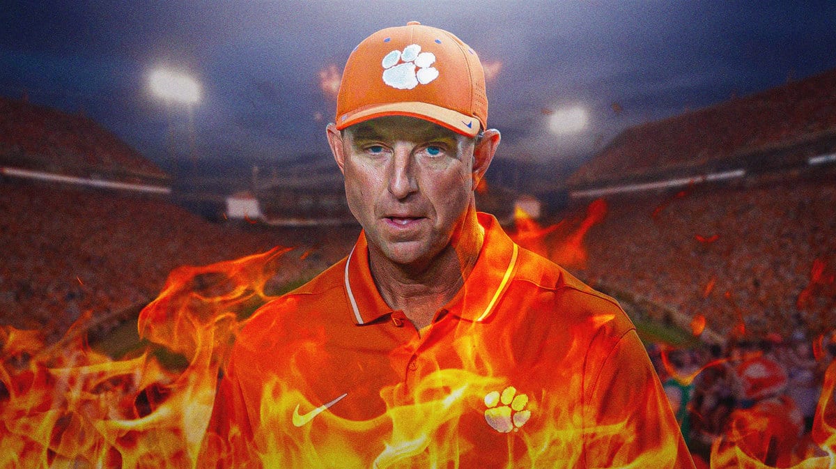 Clemson football HC Dabo Swinney was feeling bold after upset win