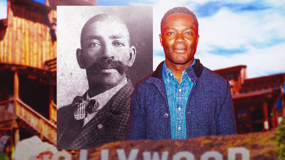 David Oyelowo and Bass Reeves side by side.