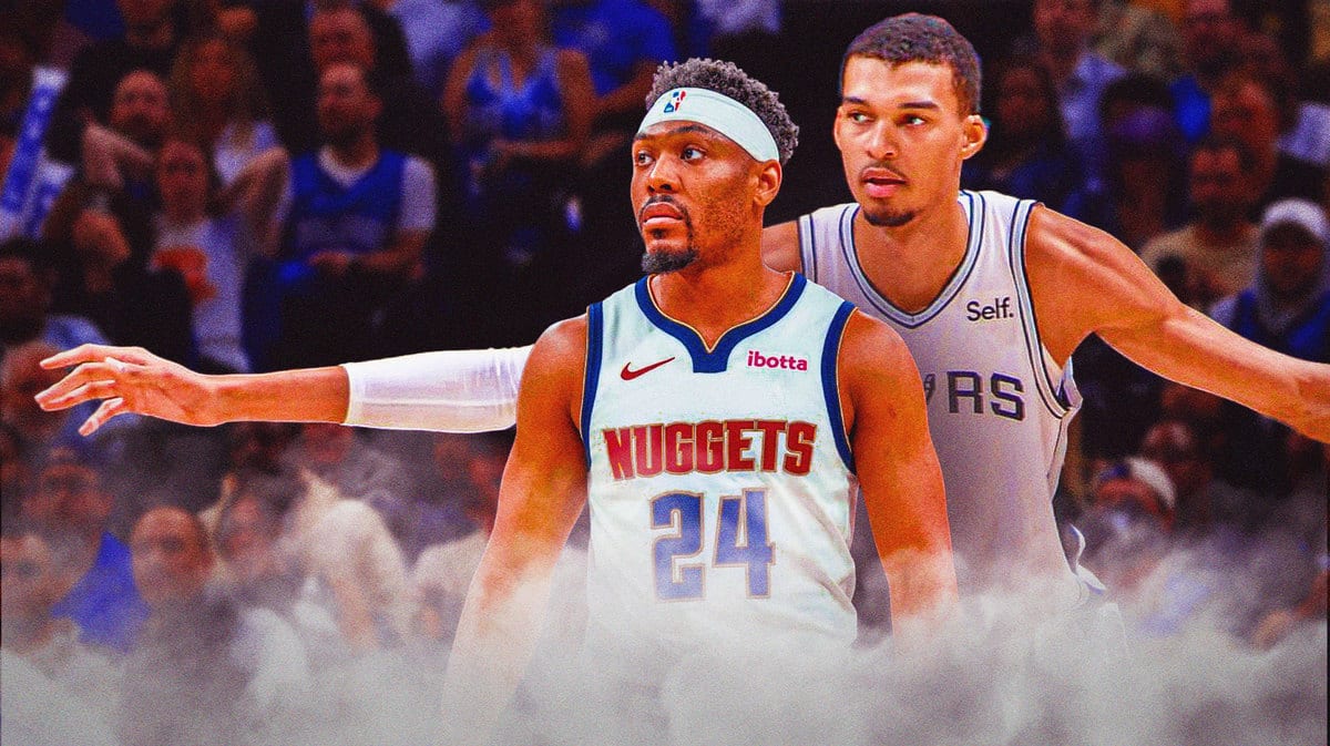 A pair of rookies... Nuggets Jalen Pickett, and the Spurs Victor Wembanyama