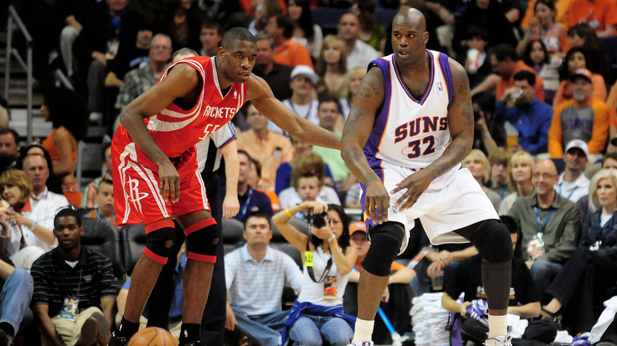 Dikembe Mutombo Rockets vs Shaq