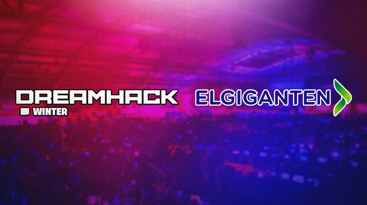 DreamHack Winter logo with Elgiganten