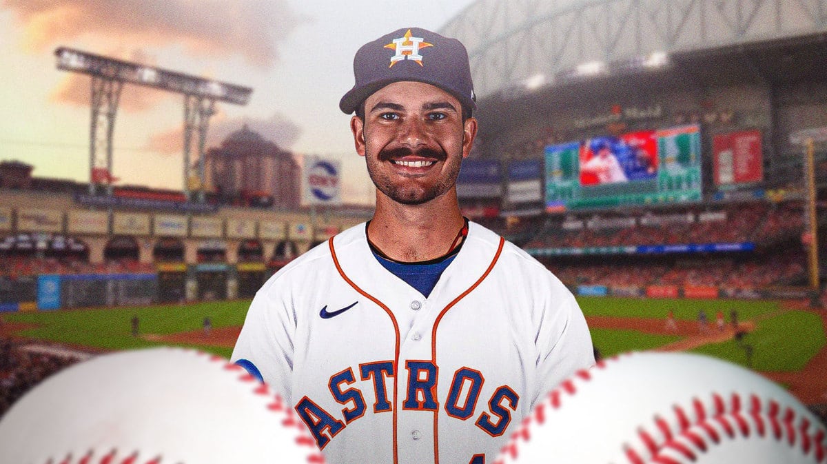 Dylan Cease in an Astros jersey amid trade rumors