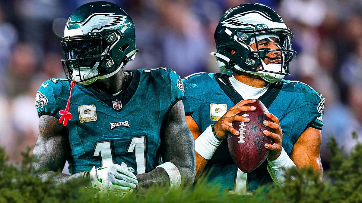 Jalen Hurts and A.J. Brown have been an unstoppable duo for the Eagles