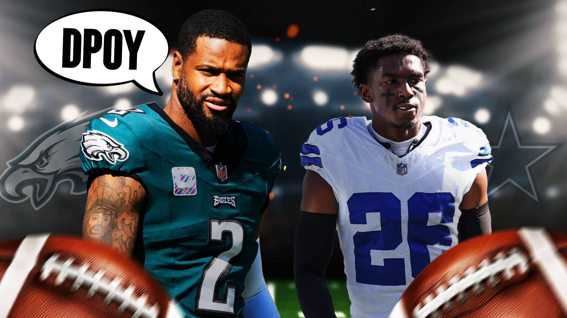 Eagles, Cowboys, Darius Slay, DaRon Bland, Defensive Player of the Year