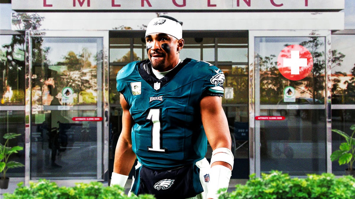 Philadelphia Eagles quarterback Jalen Hurts