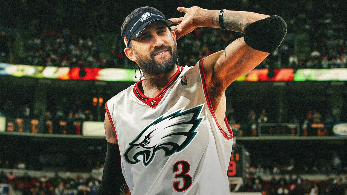 eagles head coach nick sirianni as Allen Iverson here