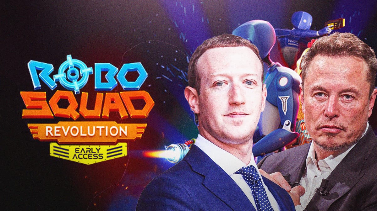 Elon Musk, Mark Zuckerberg Fight in RoboSquad Revolution Promo