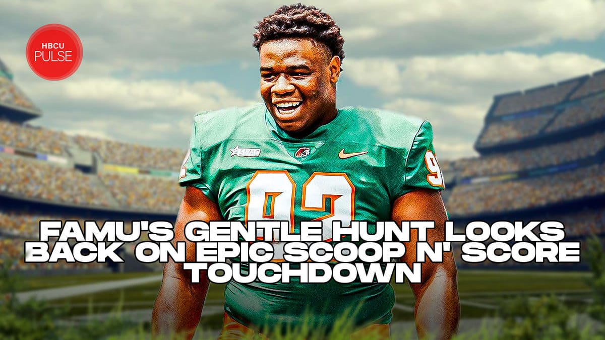 FAMU defensive lineman Gentle Hunt looks back on his scoop n' score touchdown in the 2021 Florida Classic against Bethune-Cookman.