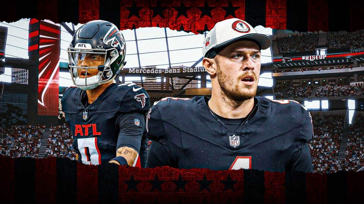 Desmond Ridder reacts to Taylor Heinicke taking the starting QB job for the Falcons' Week 9 game against the Vikings, NFC South