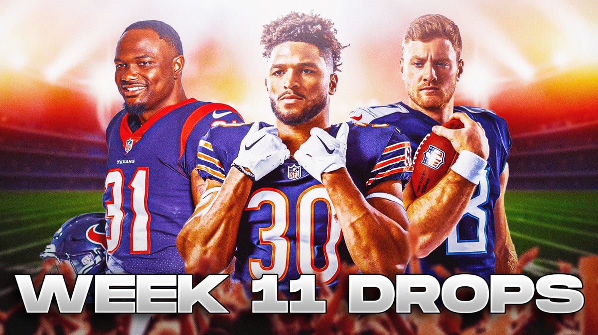 Fantasy Football Drop List: Week 11