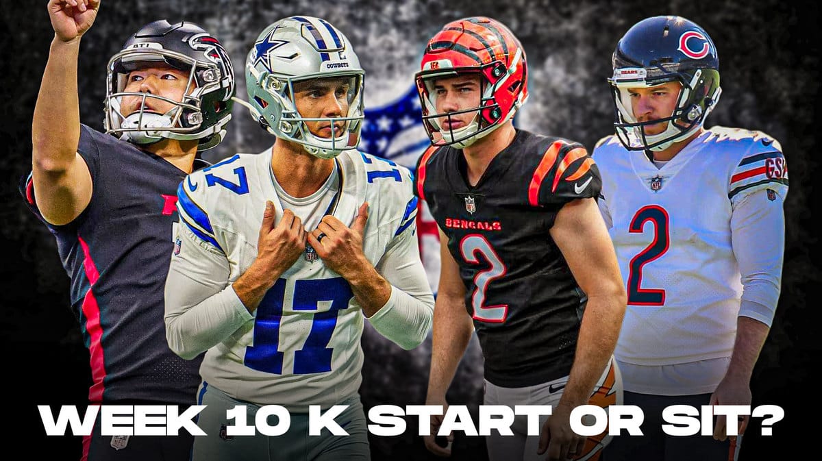 2023 Fantasy Football Week 10 Start 'Em Sit 'Em: Kickers