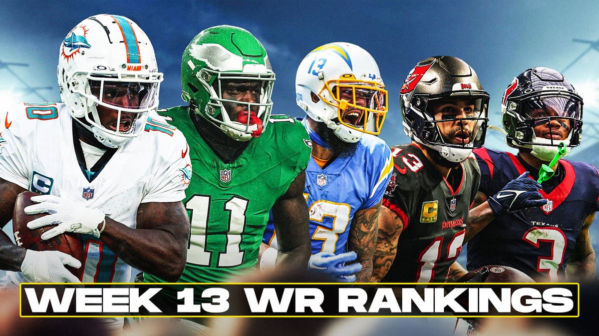 Fantasy Football Wide Receiver rankings Week 13 (2023)