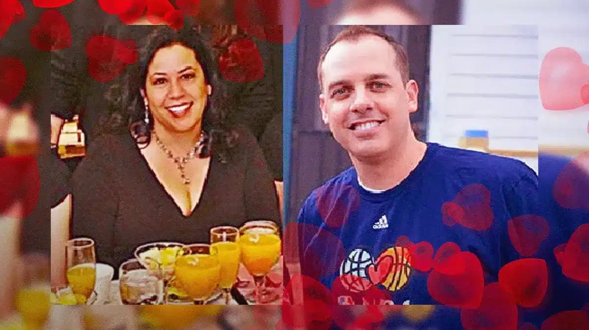 Phoenix Suns coach Frank Vogel and wife Jenifer Vogel.