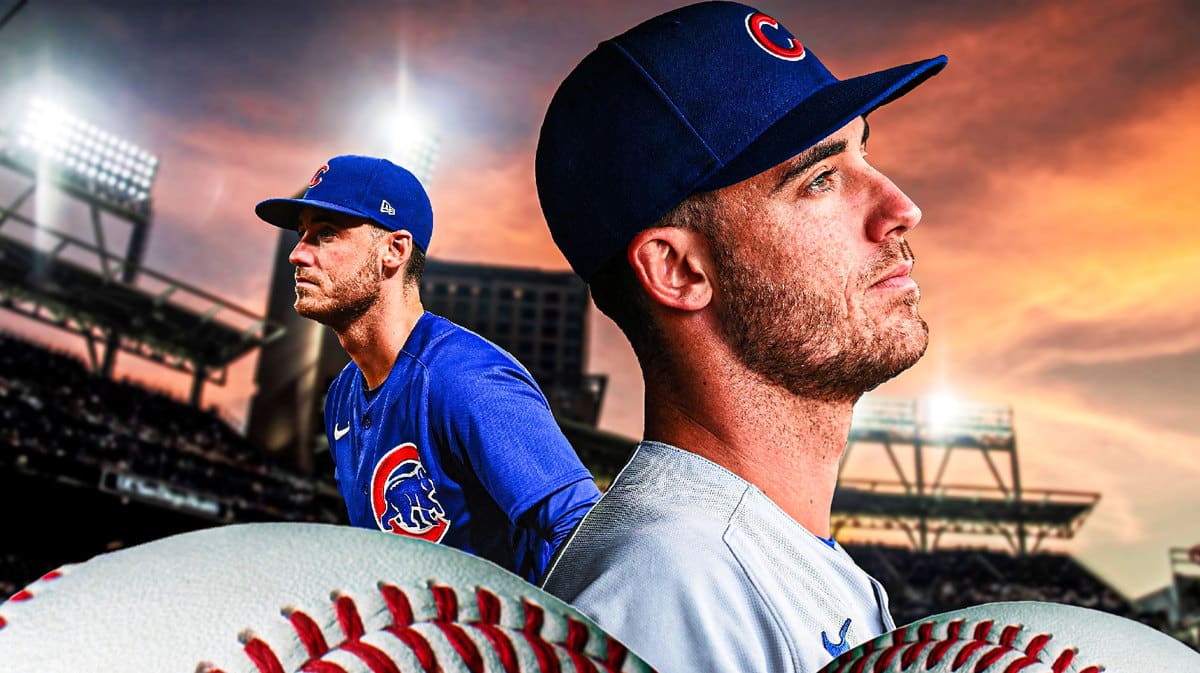 Cubs' Cody Bellinger looking serious