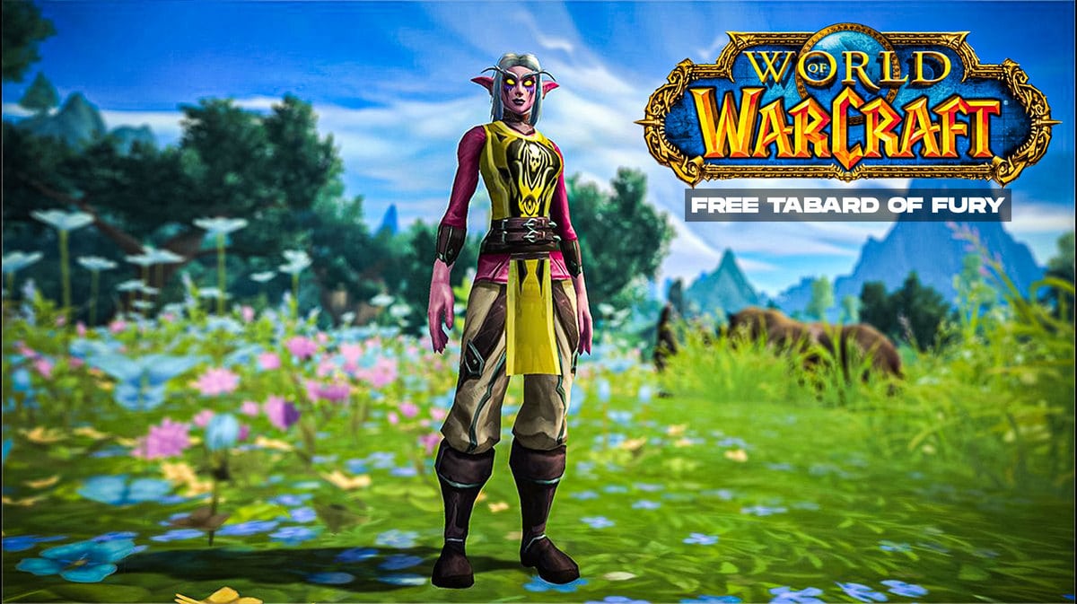 Prime Gaming Loot: Get the Tabard of Brilliance — World of