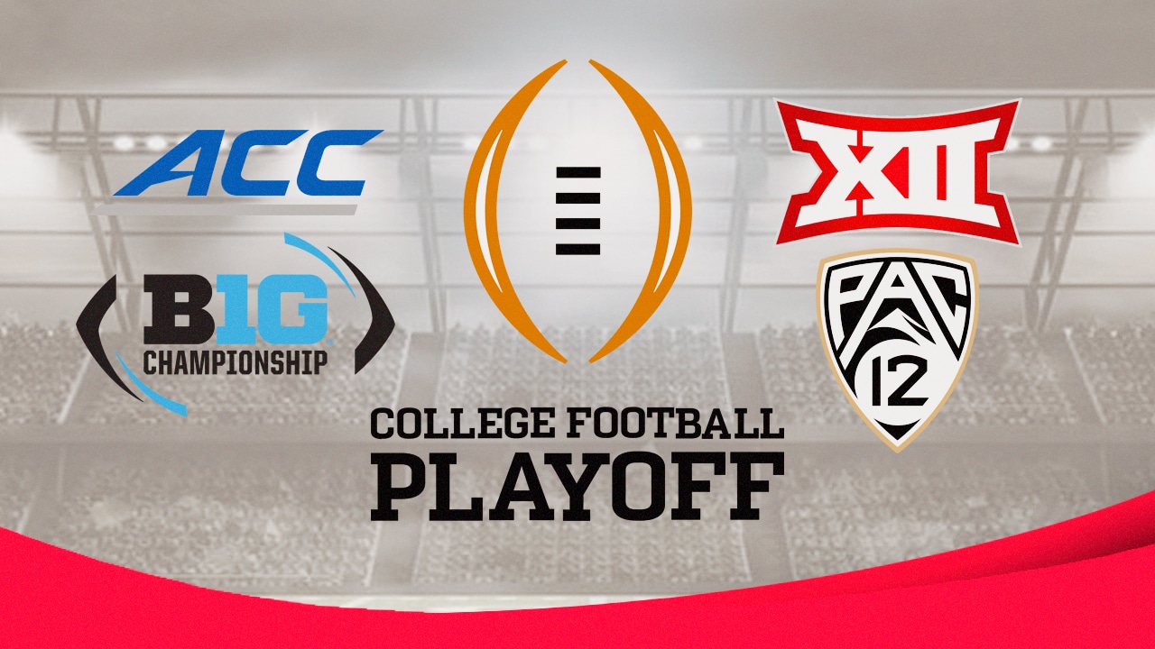College Football Playoff rankings, with conference championship games