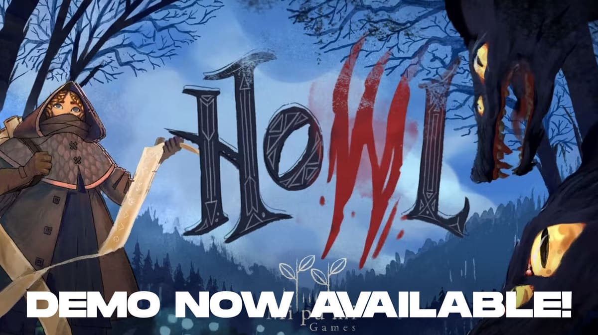 Howl game cover with the caption 'Demo Now Available!'