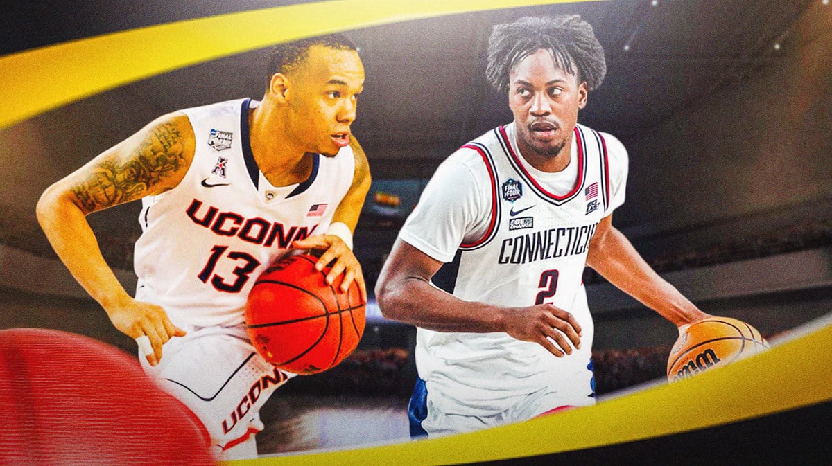 Two UConn basketball stars... Shabazz Napier and Tristen Newton