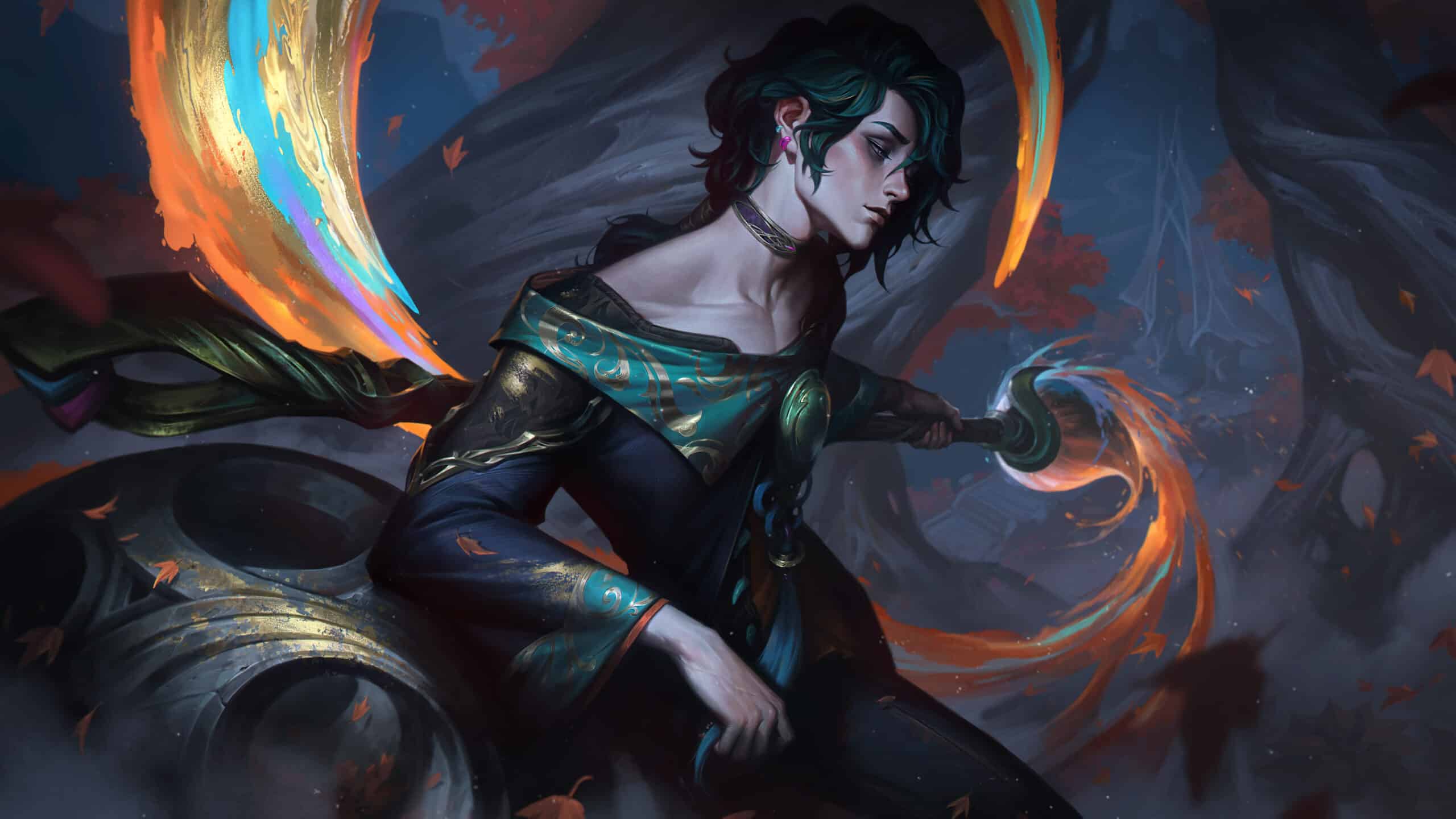 League of Legends Hwei Splash Art