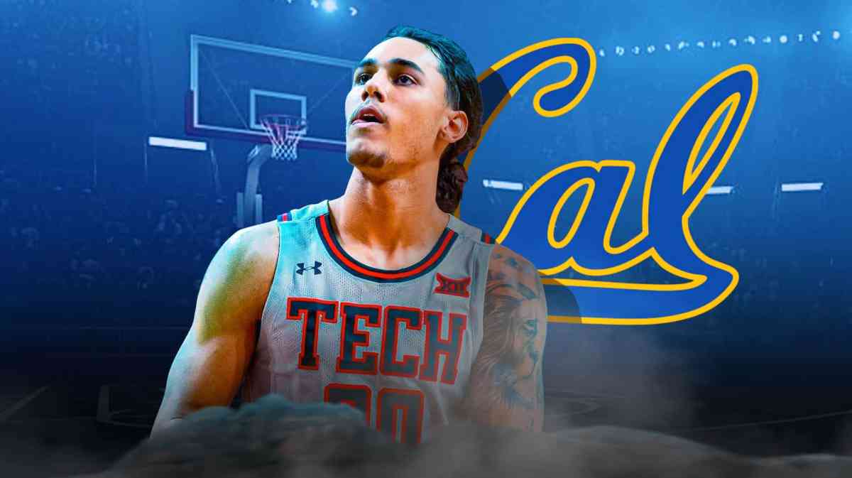 Jaylon Tyson with the Cal logo in the background