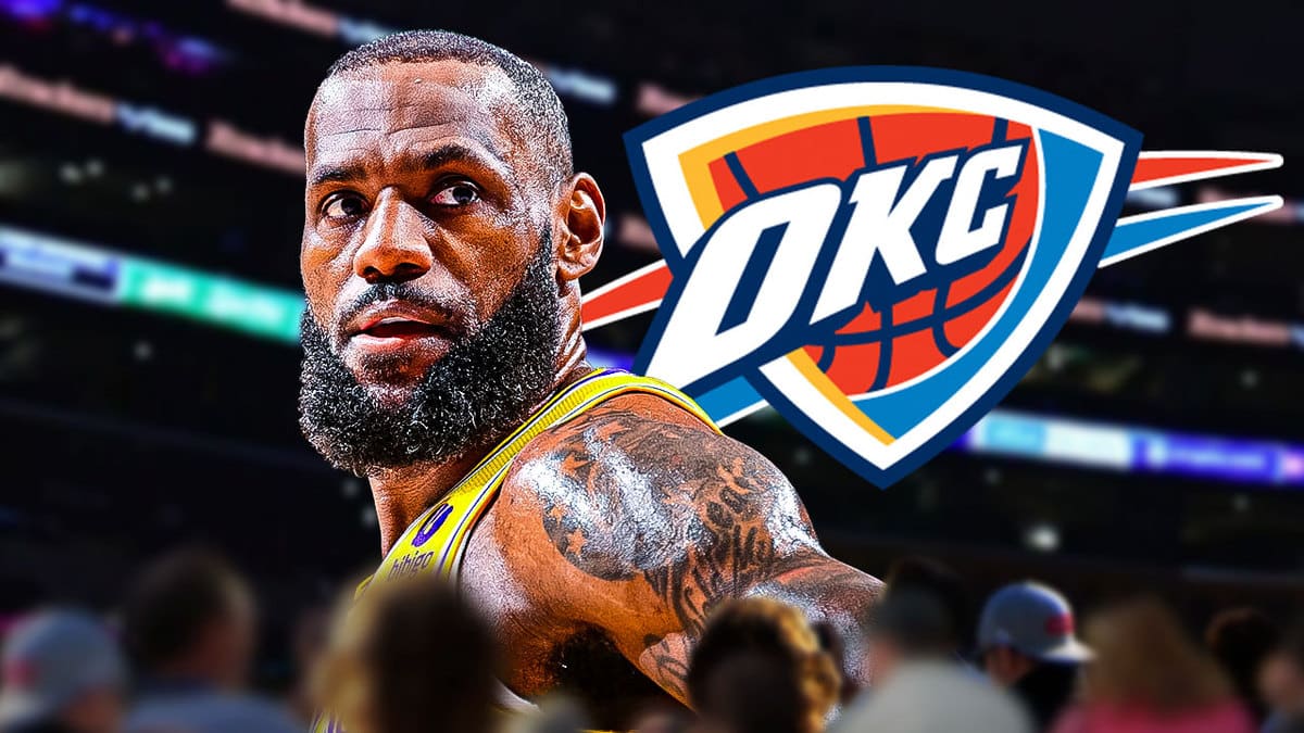 LeBron Lakers, LeBron Thunder, Lebron James, Lakers, Thunder