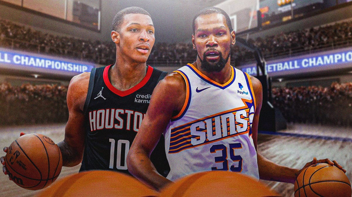Rockets' Jabari Smith Jr. explains why Kevin Durant is 'like a robot.'