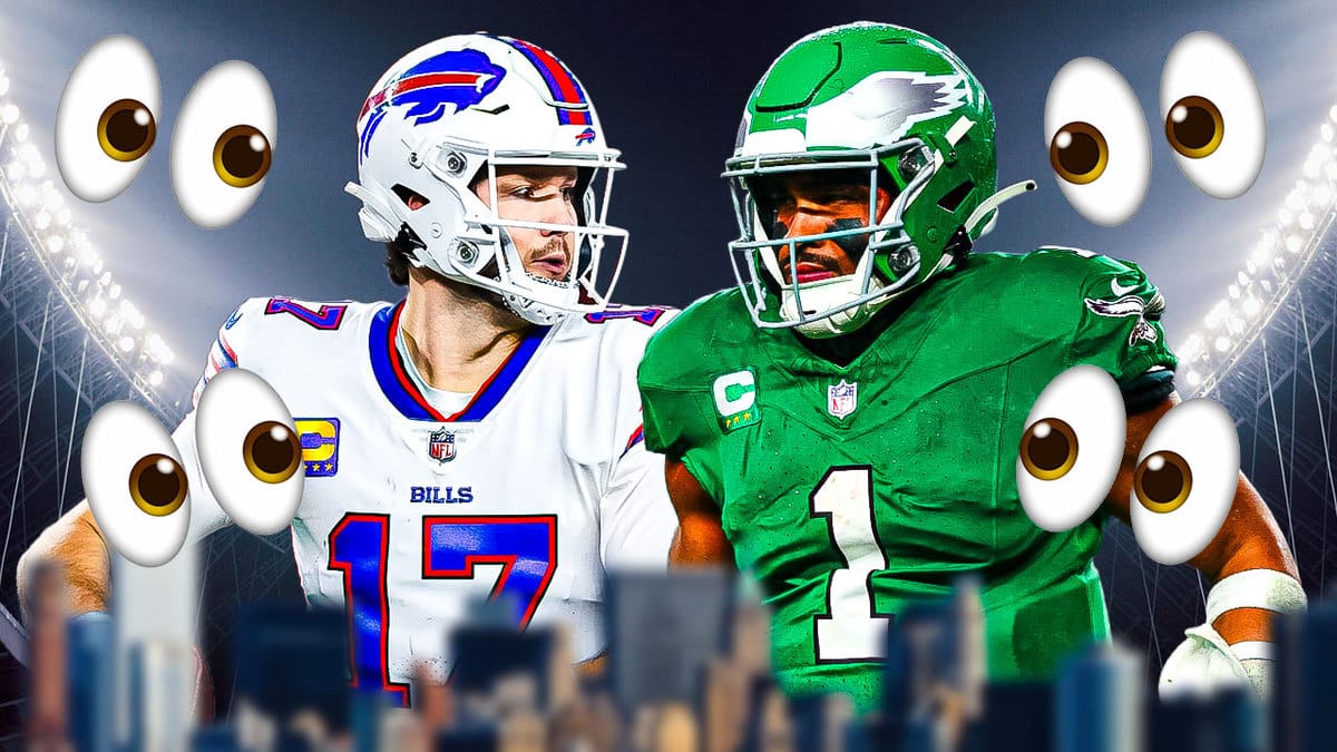 Eagles' Jalen Hurts, Bills' Josh Allen combine for eyepopping NFL