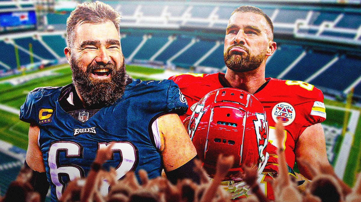 Eagles Jason Kelce brutally honest on win over Travis Kelce, Chiefs