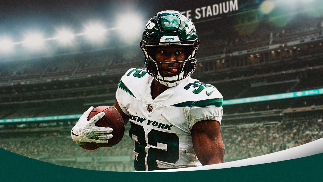 The New York Jets release third-year RB Michael Carter, Breece Hall breakout, Jets RB, Jets NFL cold streak