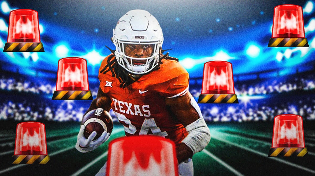Texas football running back Jonathon Brooks