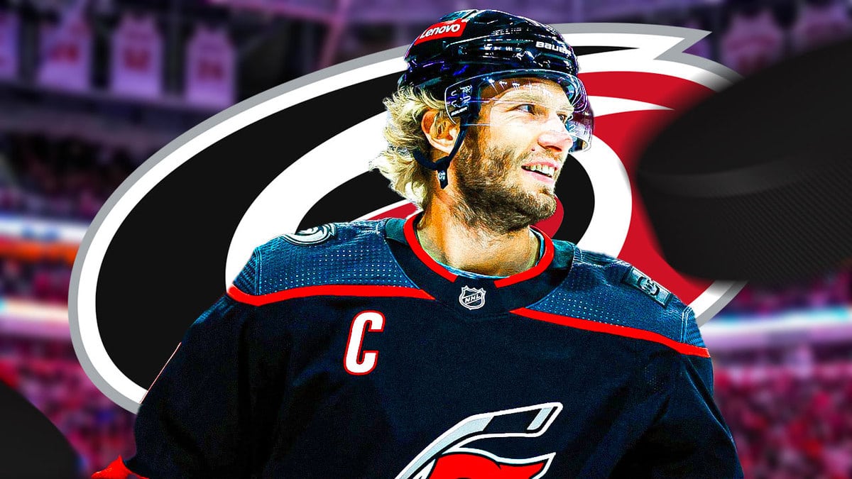 Carolina Hurricanes team captain Jordan Staal