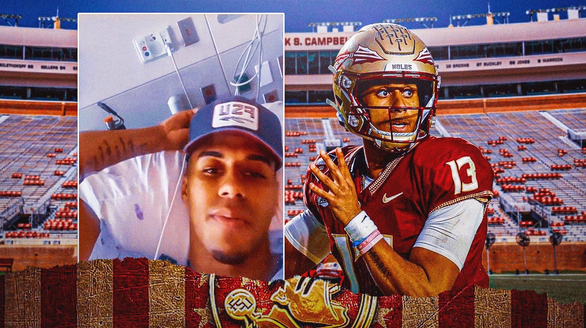 Florida State football QB Jordan Travis sends uplifting message from hospital