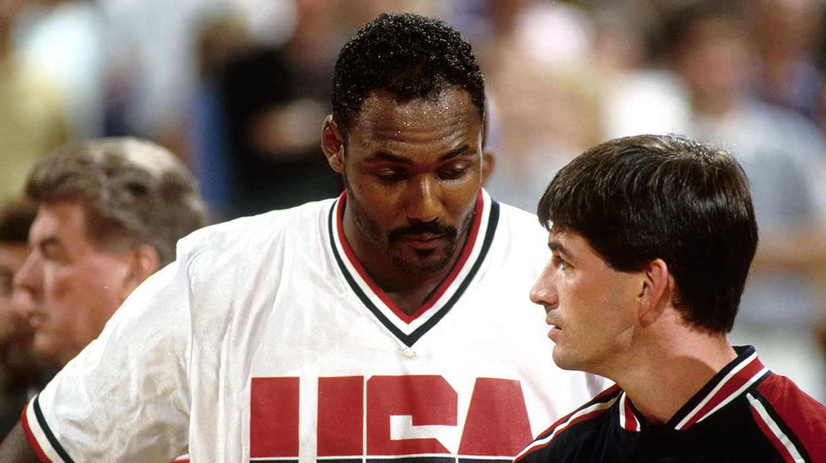 Karl Malone John Stockton Team USA