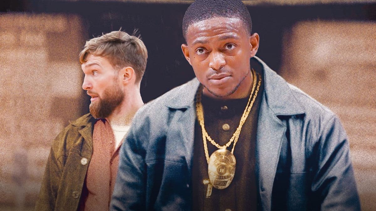 De’Aaron Fox and Domantas Sabonis of the Kings as Training Day characters