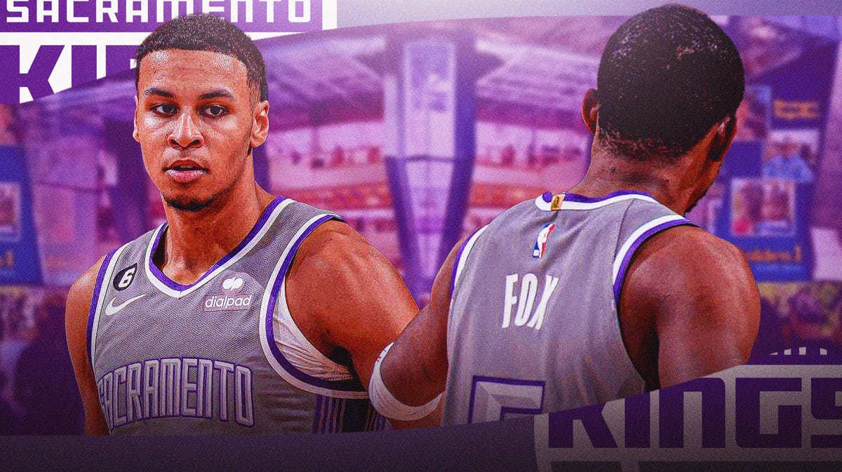 De'Aaron Fox and Keegan Murray of the Kings