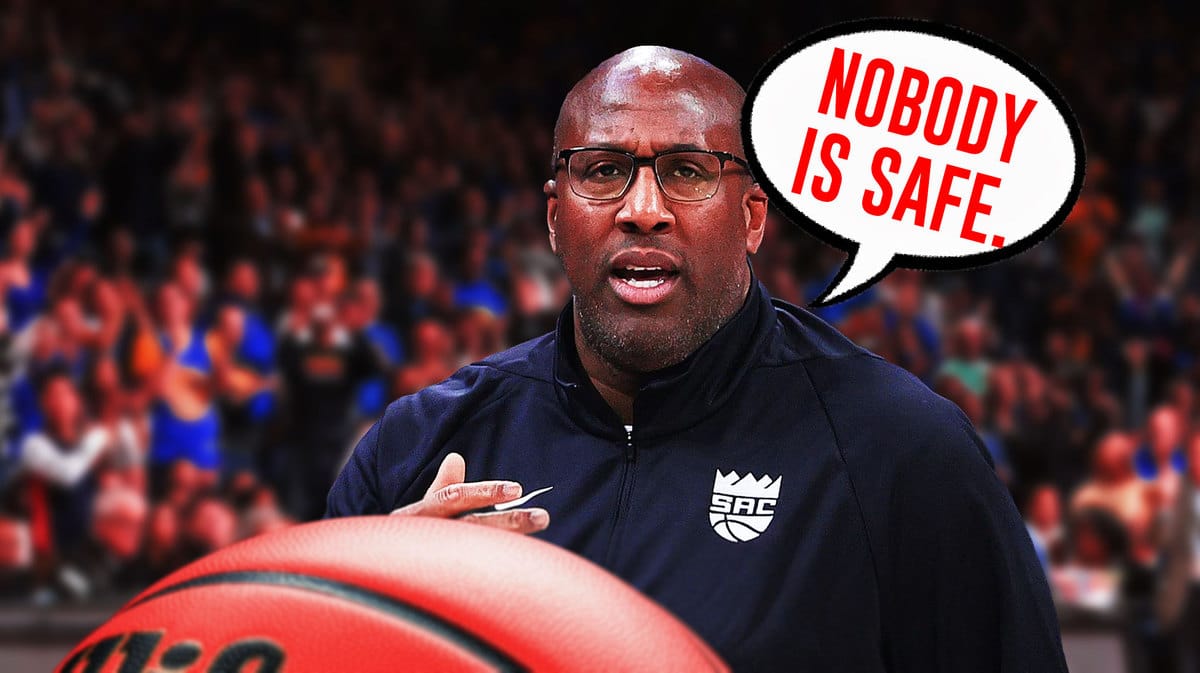 Kings head coach Mike Brown saying "Nobody is safe"