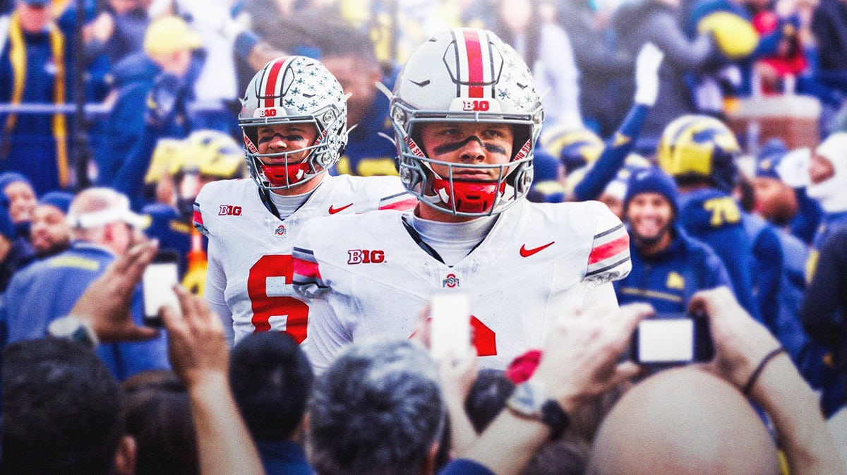 Heartbroken Ohio State QB Kyle McCord.
