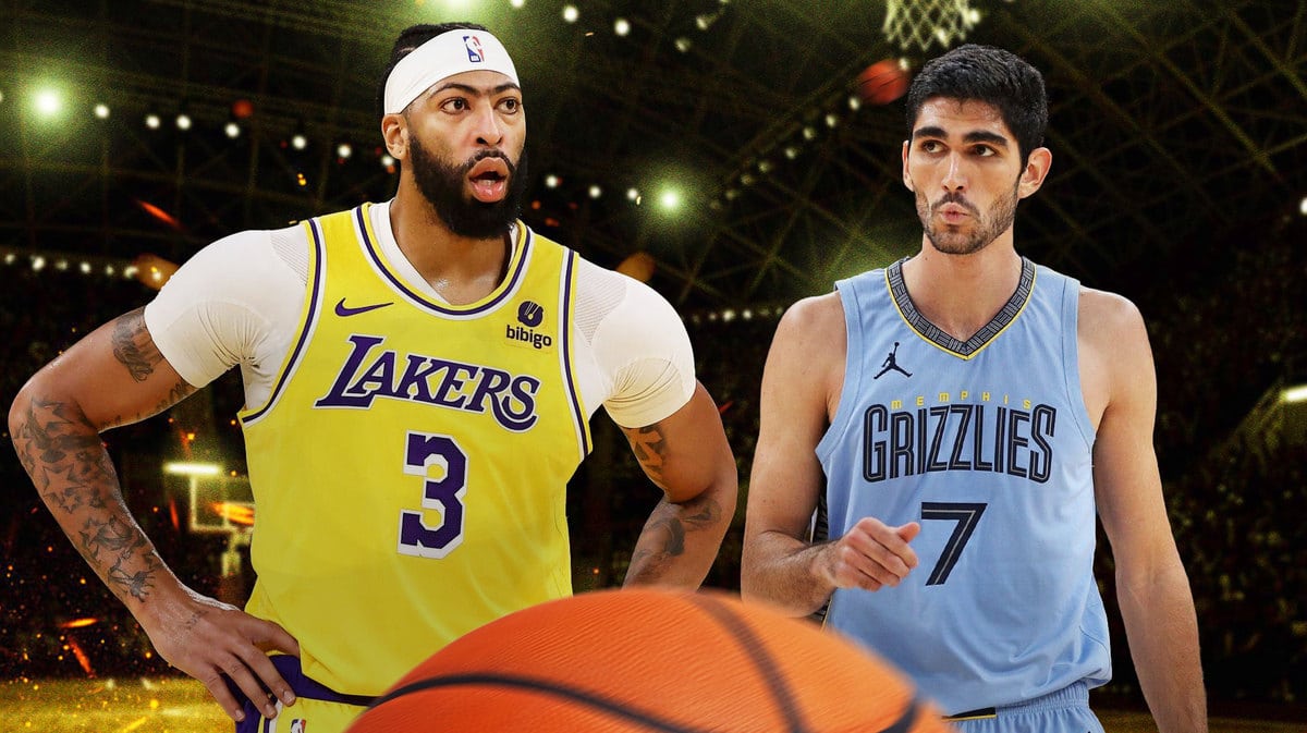 NBA fans react, Anthony Davis and Santi Almada fight, Lakers-Grizzlies In-Season Tournament game