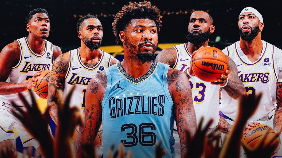 LeBron James with Darvin Ham's Lakers and Grizzlies' Marcus Smart